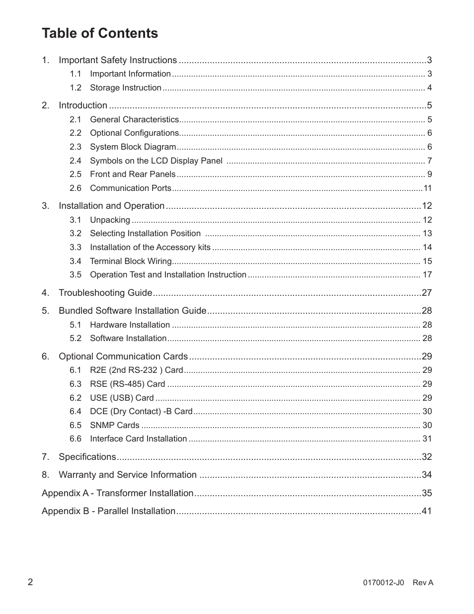 Alpha Technologies Continuity: 6K_10K User Manual | Page 4 / 52