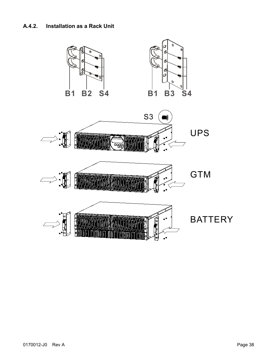 Ups gtm battery | Alpha Technologies Continuity: 6K_10K User Manual | Page 40 / 52