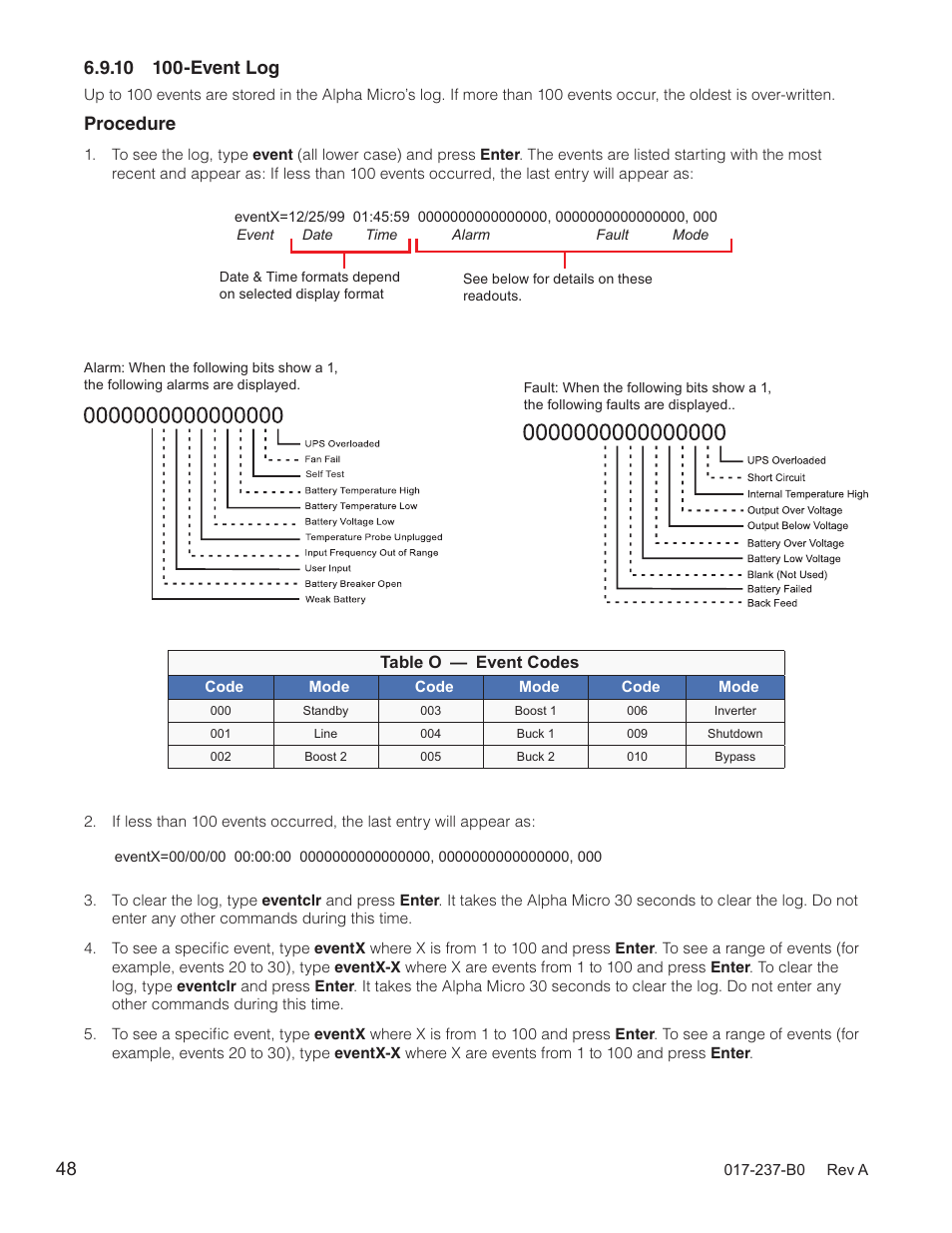 Procedure | Alpha Technologies Micro, Micro XL, Micro XL3 UPS User Manual | Page 50 / 99