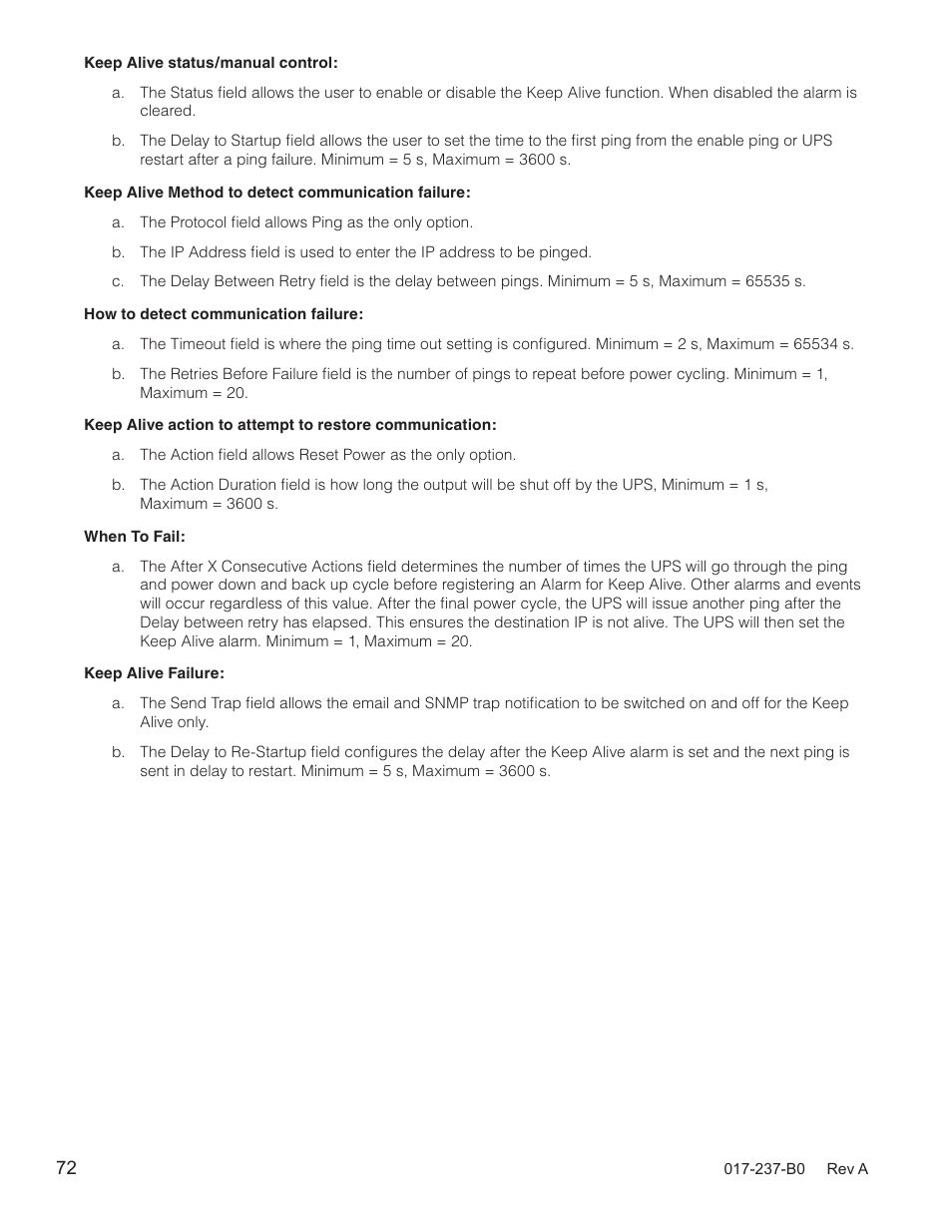 Alpha Technologies Micro, Micro XL, Micro XL3 UPS User Manual | Page 74 / 99