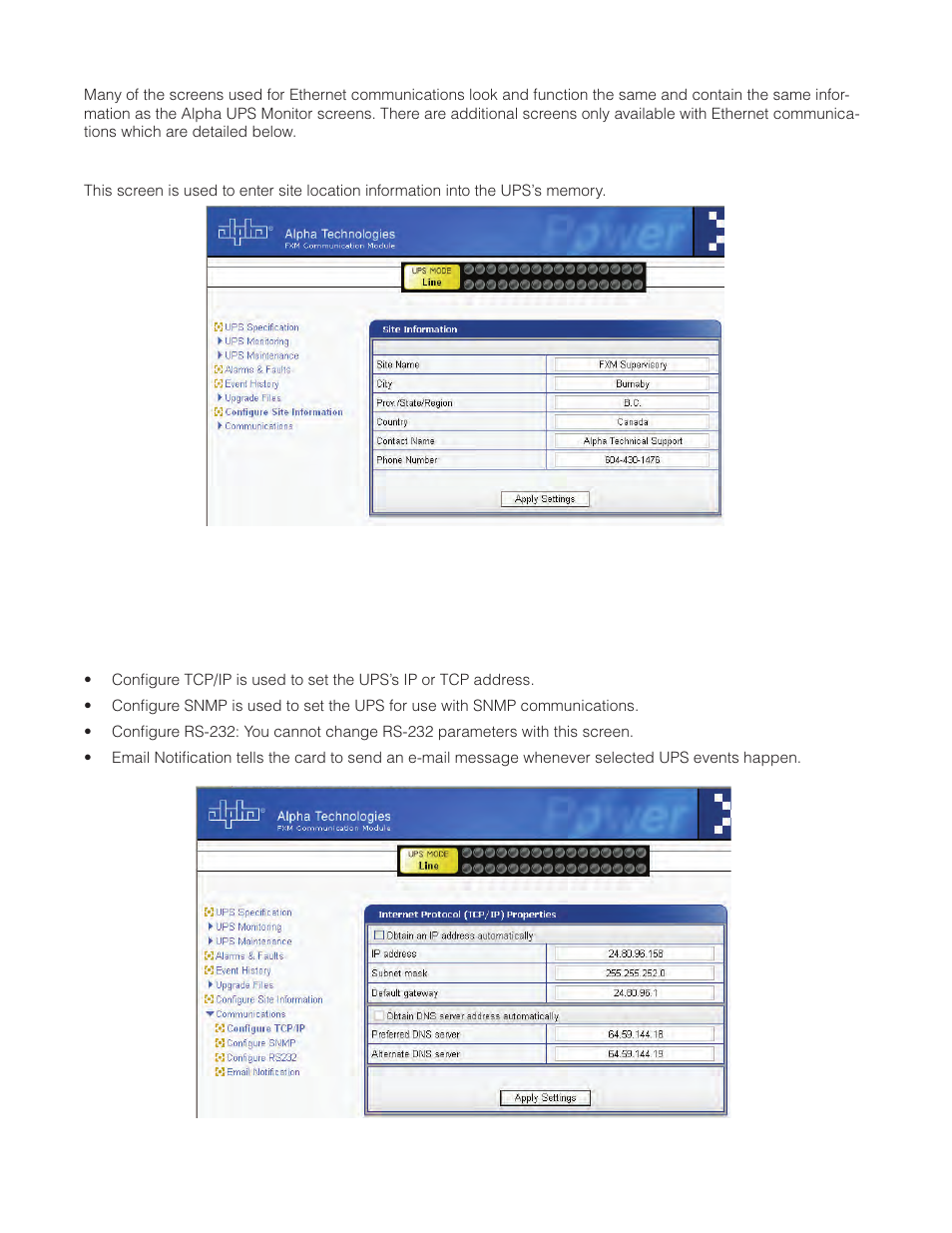 Alpha Technologies Micro Secure UPS User Manual | Page 50 / 80