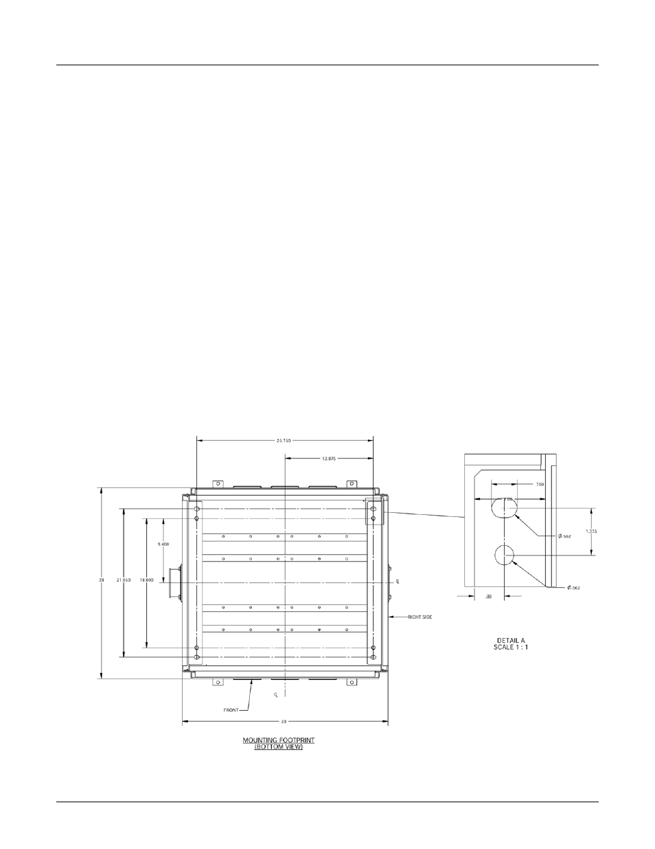 Enclosure support, Concrete slab, Steel platform | 2 enclosure support, 1 concrete slab, 2 steel platform | Alpha Technologies Te17 User Manual | Page 16 / 32