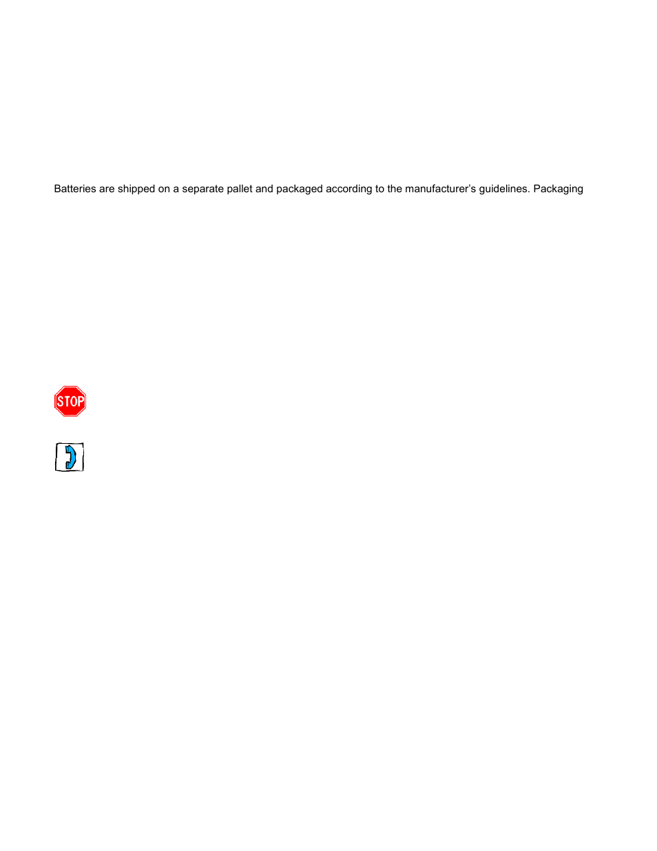 Transportation and storage, Packaging, Storage | Inspection, 3 transportation and storage, 1 packaging, 2 storage, 3 inspection | Alpha Technologies Te45 User Manual | Page 22 / 68