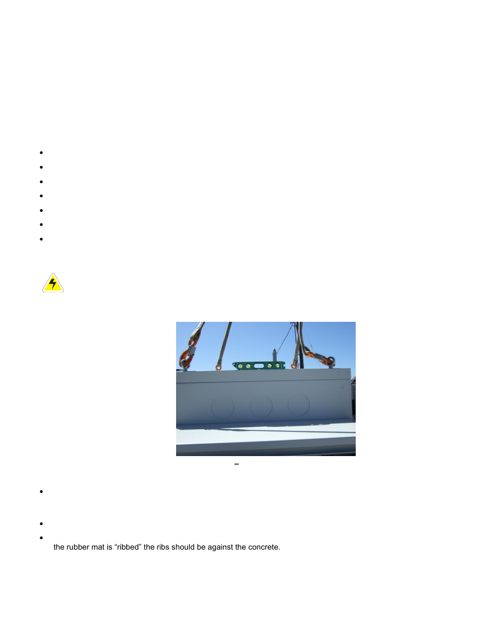 Enclosure installation, Enclosure preparation, Lifting preparation | 9 enclosure installation | Alpha Technologies Te45 User Manual | Page 30 / 68
