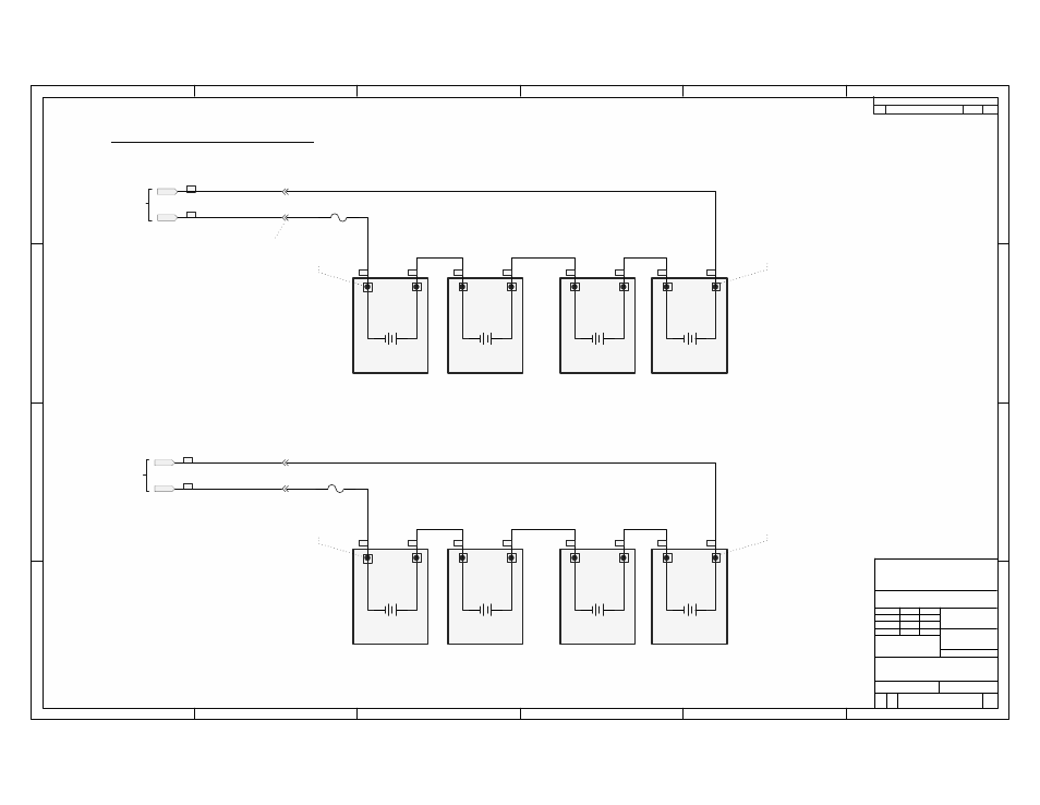 System 48v battery string cabling | Alpha Technologies Te45 User Manual | Page 53 / 68