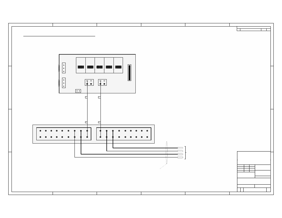 Gnd bus bar ( - ) hot bus bar, Te45 power enclosure interface cable wiring | Alpha Technologies Te45 User Manual | Page 57 / 68