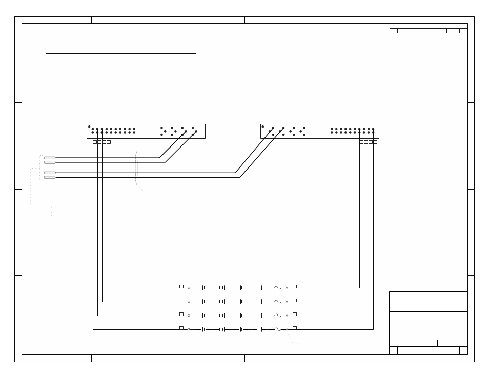 Hot bus bar, Gnd bus bar, Te45 battery enclosure interface cable wiring | Alpha Technologies Te45 User Manual | Page 58 / 68