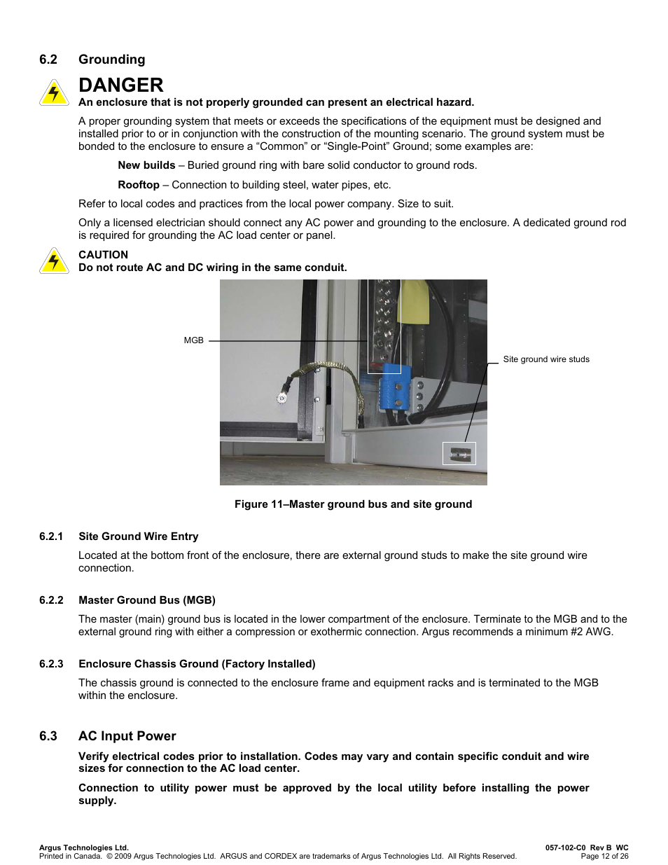 Danger | Alpha Technologies Te41, 48V User Manual | Page 23 / 76