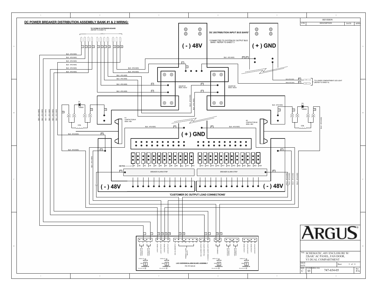 Gnd ( - ) 48v ( + ) gnd | Alpha Technologies Te41, 48V User Manual | Page 47 / 76