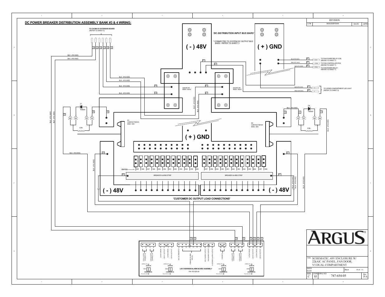 Gnd ( - ) 48v ( + ) gnd | Alpha Technologies Te41, 48V User Manual | Page 48 / 76