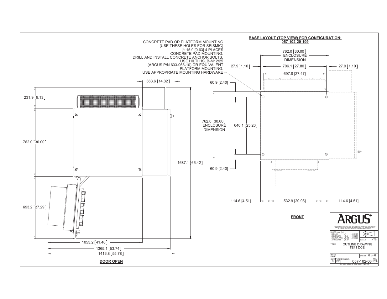 Alpha Technologies Te41, 48V User Manual | Page 55 / 76