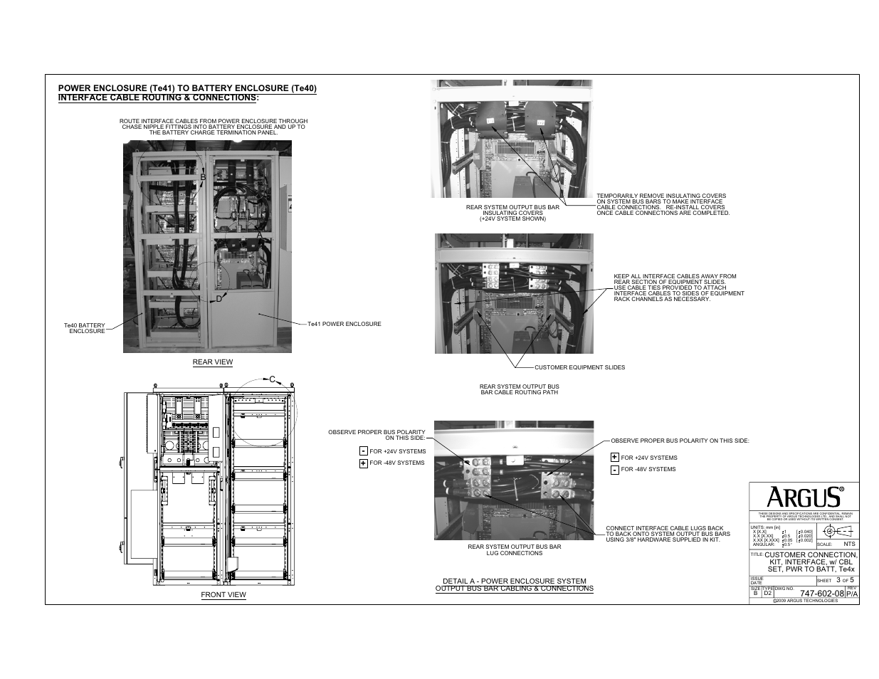 Alpha Technologies Te41, 48V User Manual | Page 58 / 76