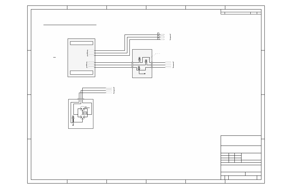 Air conditioner and gfci wiring, Schematic, enclosure, 84, 4k btu a/c, v3 aux | Alpha Technologies Te43 User Manual | Page 34 / 60