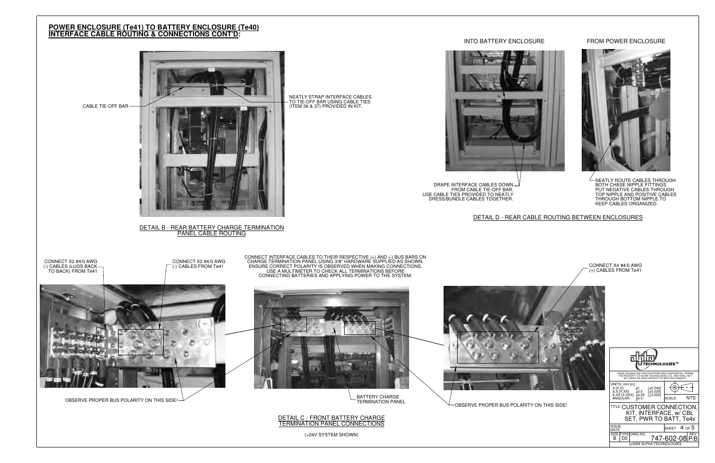 Alpha Technologies Te43 User Manual | Page 43 / 60