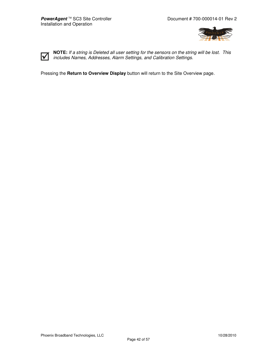 Alpha Technologies PowerAgent SC3 User Manual | Page 42 / 57