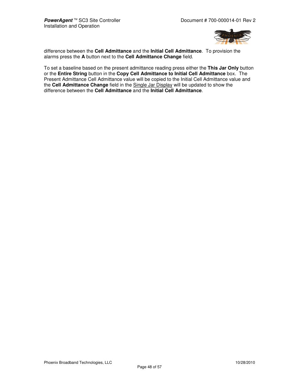 Alpha Technologies PowerAgent SC3 User Manual | Page 48 / 57