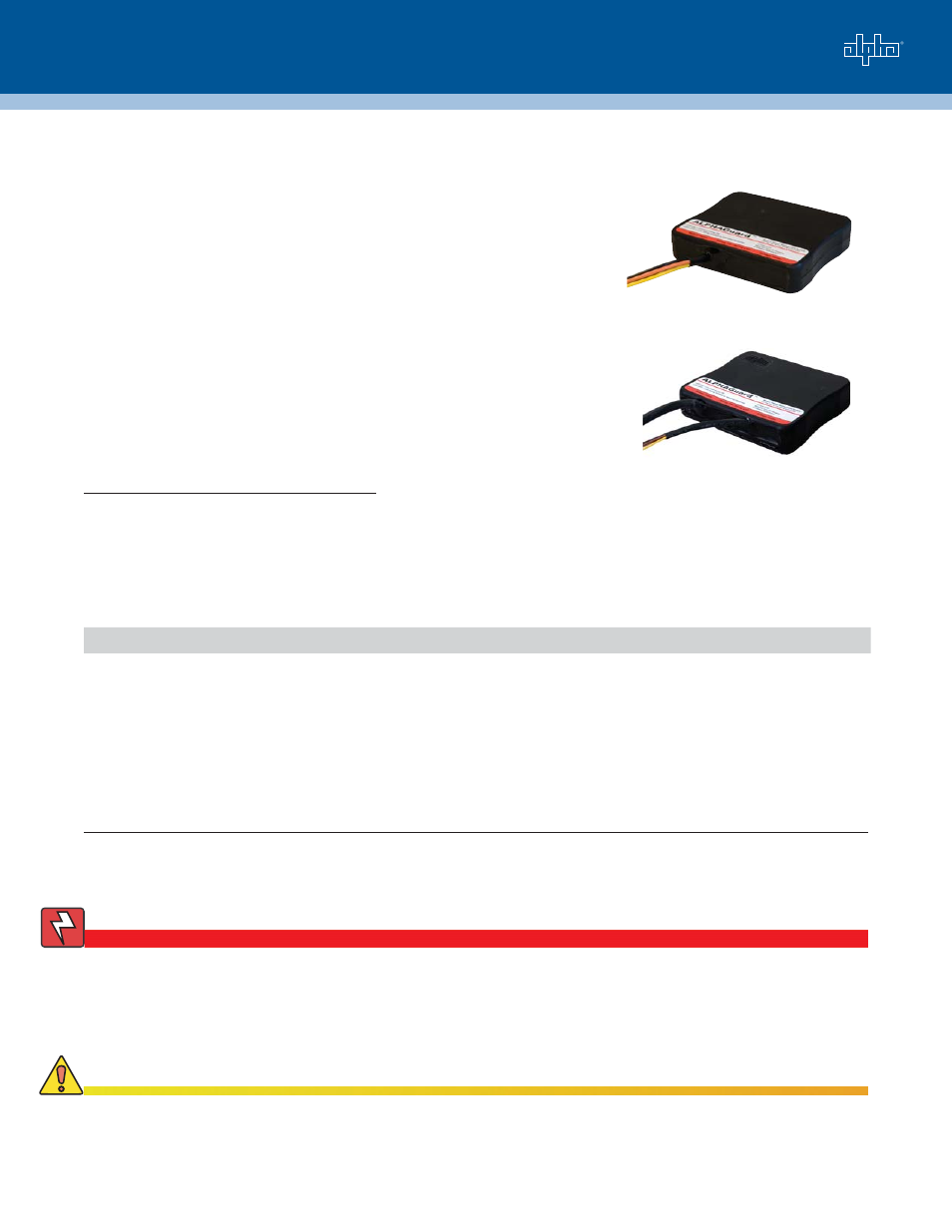 Alpha Technologies AlphaGuard AG-CMT-3SC_4SC-P User Manual | 2 pages