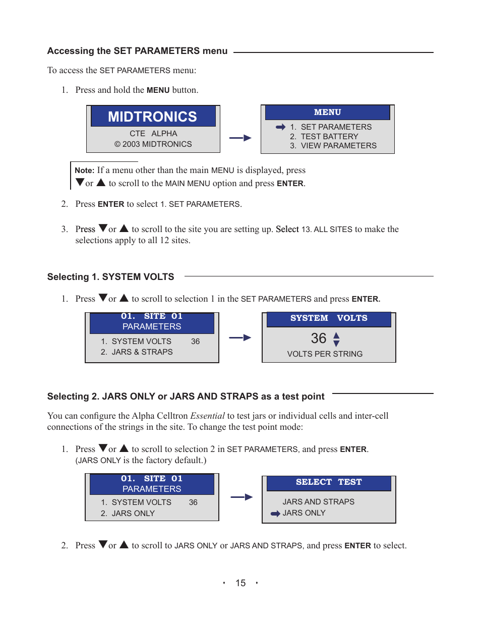Midtronics | Alpha Technologies Celltron Essential CTE-1200 AT; CTE-2200 AT; CTE-3200 AT User Manual | Page 21 / 40