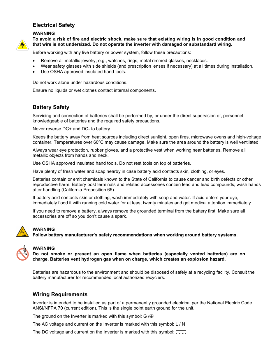 Alpha Technologies INVERTER 2000 User Manual | Page 4 / 28