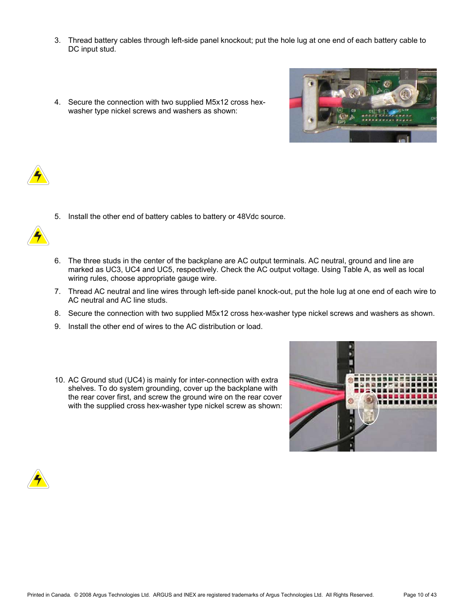 Alpha Technologies INEX Inverter System User Manual | Page 20 / 54
