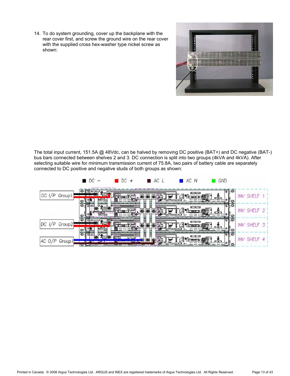 Alpha Technologies INEX Inverter System User Manual | Page 23 / 54