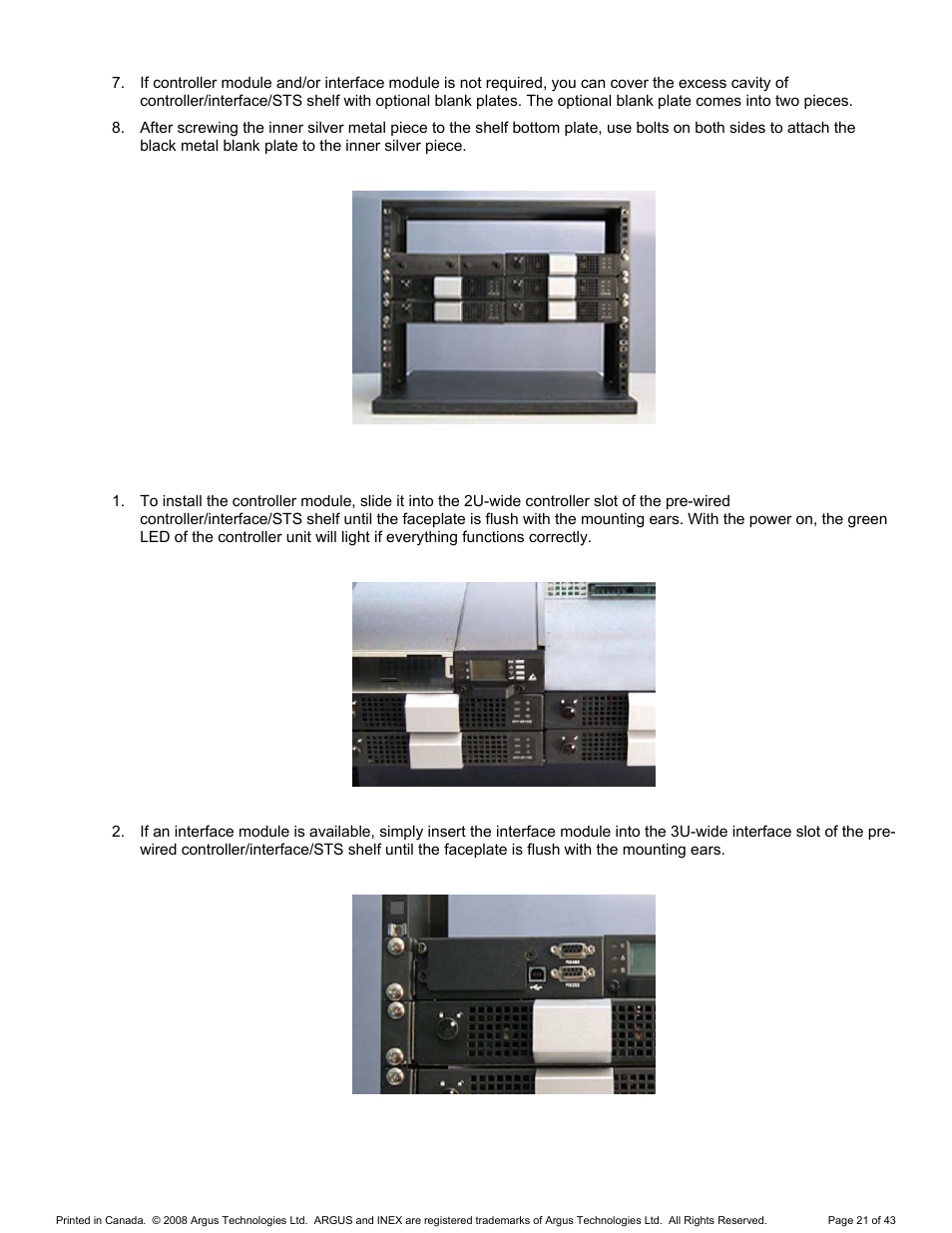 Controller module implementation, 2 controller module implementation | Alpha Technologies INEX Inverter System User Manual | Page 31 / 54