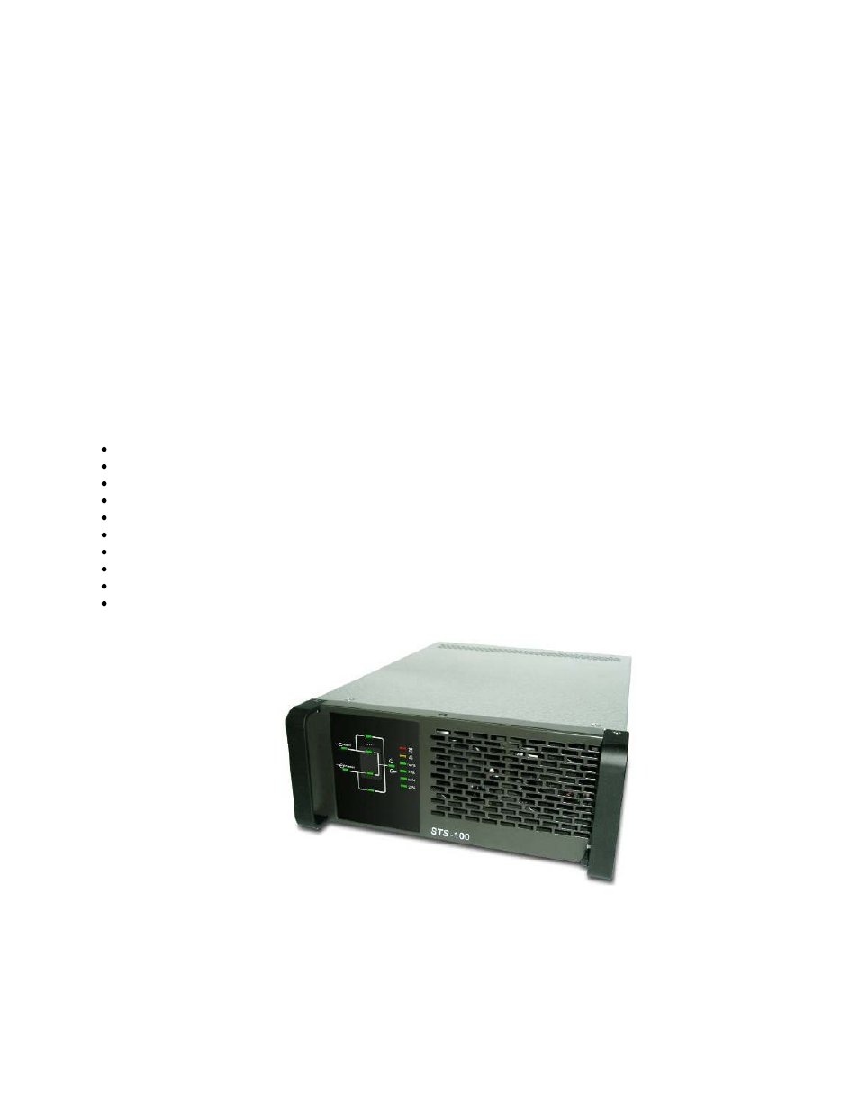 Introduction, Scope of the manual, Product overview | Ntroduction, 1 introduction | Alpha Technologies INEX 100A STS Module and MBS+PDU User Manual | Page 11 / 40