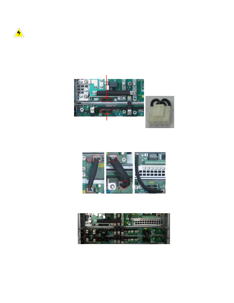 Inverter shelf wiring with sts chassis, 1 inverter shelf wiring with sts chassis | Alpha Technologies INEX 100A STS Module and MBS+PDU User Manual | Page 21 / 40