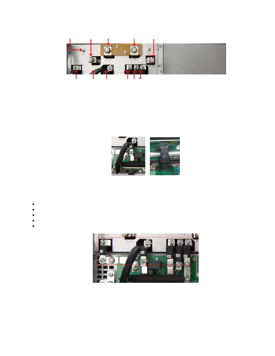 Sts shelf wiring with mbs/pdu, 2 sts shelf wiring with mbs/pdu | Alpha Technologies INEX 100A STS Module and MBS+PDU User Manual | Page 23 / 40