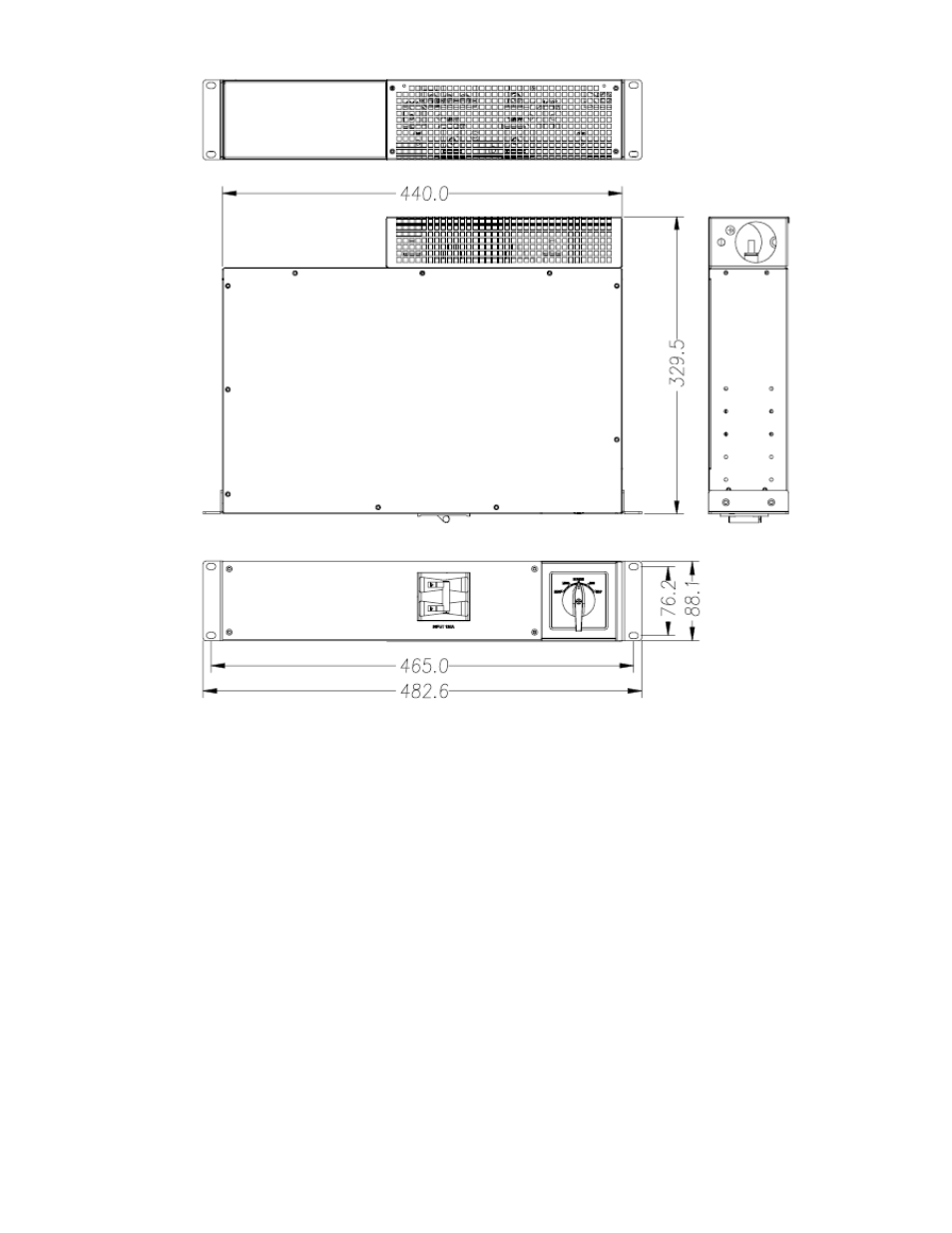 Alpha Technologies INEX 100A STS Module and MBS+PDU User Manual | Page 36 / 40