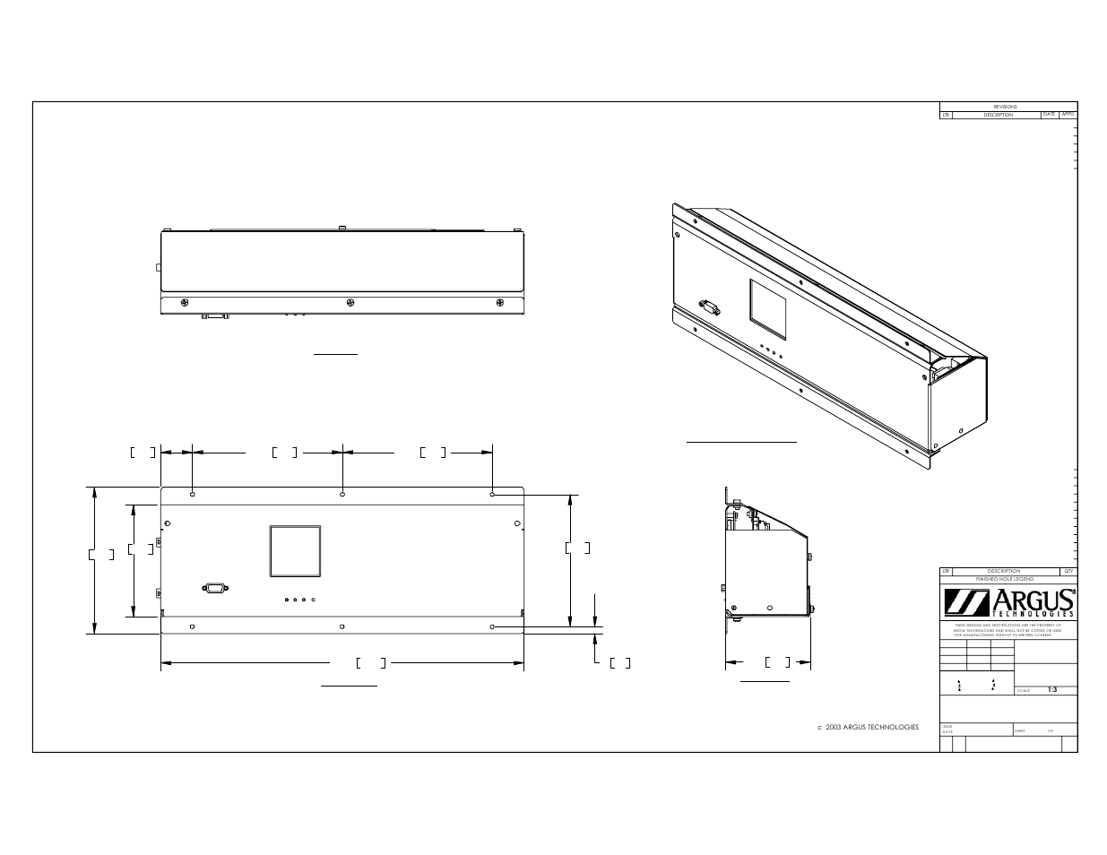 Front view top view, Side view front isometric view | Alpha Technologies Cordex Controller Panel Mount_Rack Mount 125_220Vdc User Manual | Page 26 / 34