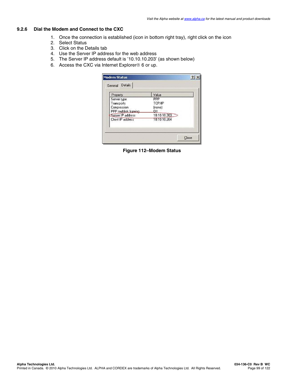 Alpha Technologies Cordex Controller Ver.2.0 User Manual | Page 101 / 126