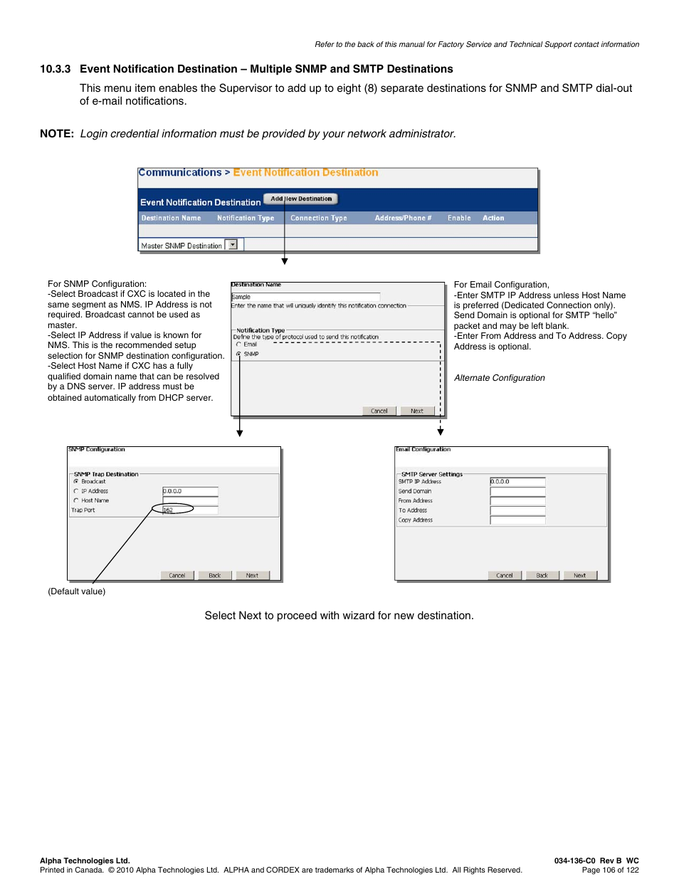 Alpha Technologies Cordex Controller Ver.2.0 User Manual | Page 108 / 126