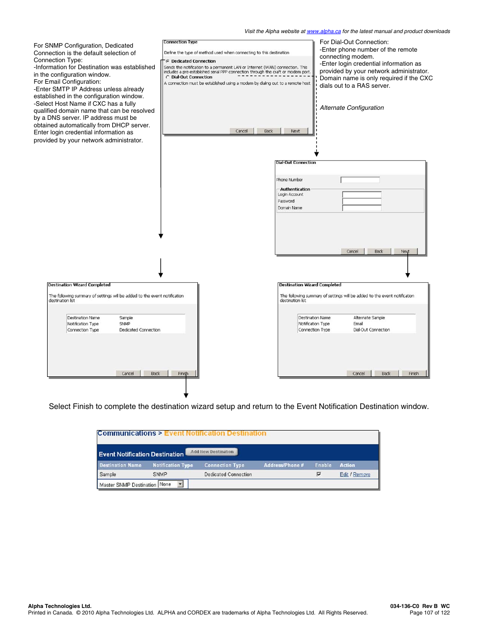 Alpha Technologies Cordex Controller Ver.2.0 User Manual | Page 109 / 126