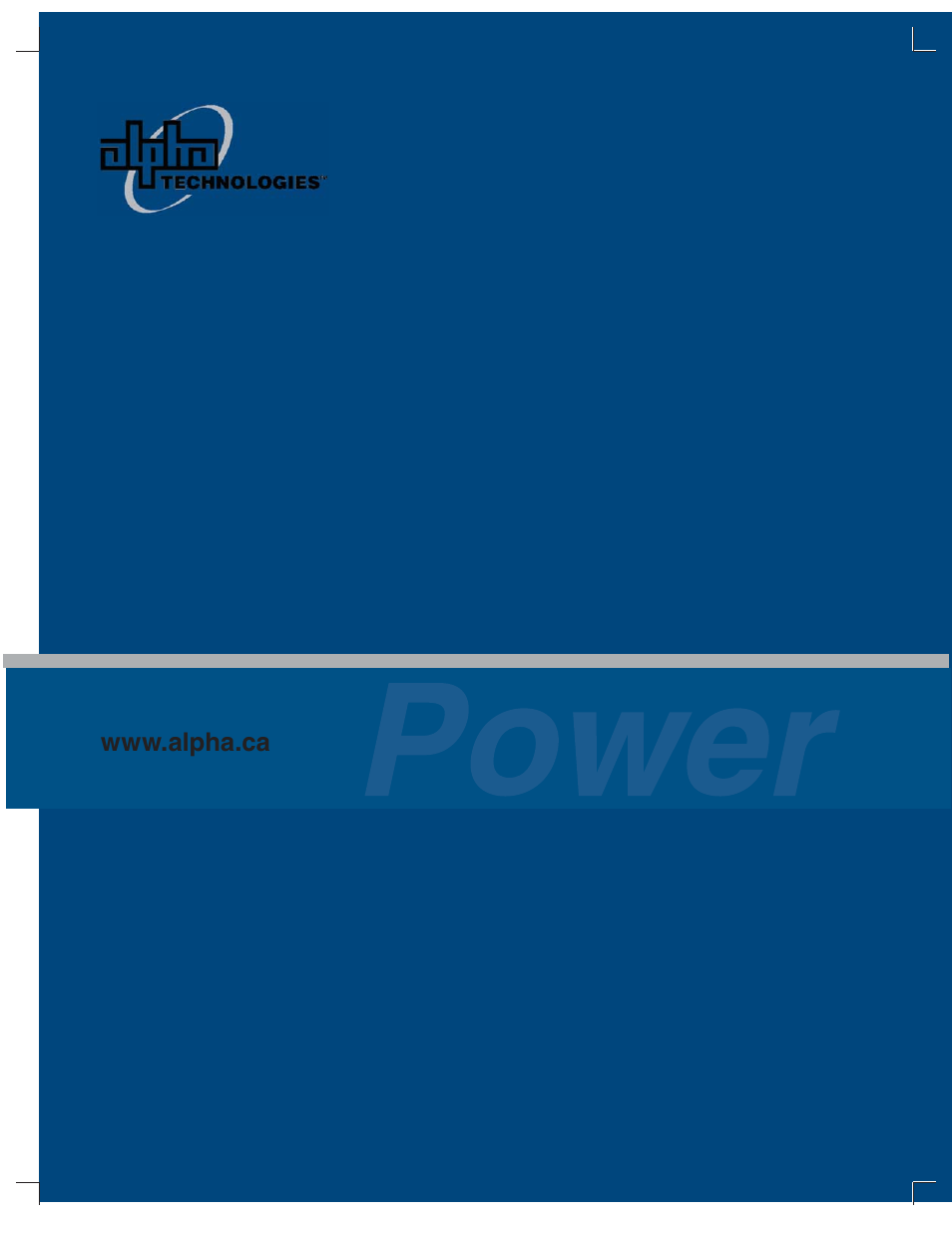 Alpha Technologies Cordex Controller Ver.2.0 User Manual | Page 126 / 126