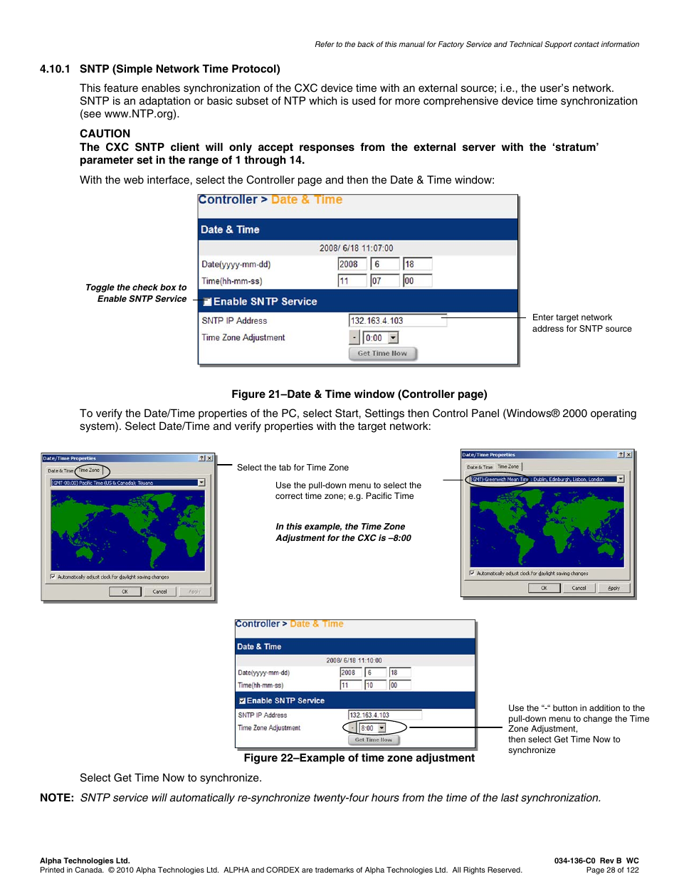 Alpha Technologies Cordex Controller Ver.2.0 User Manual | Page 30 / 126