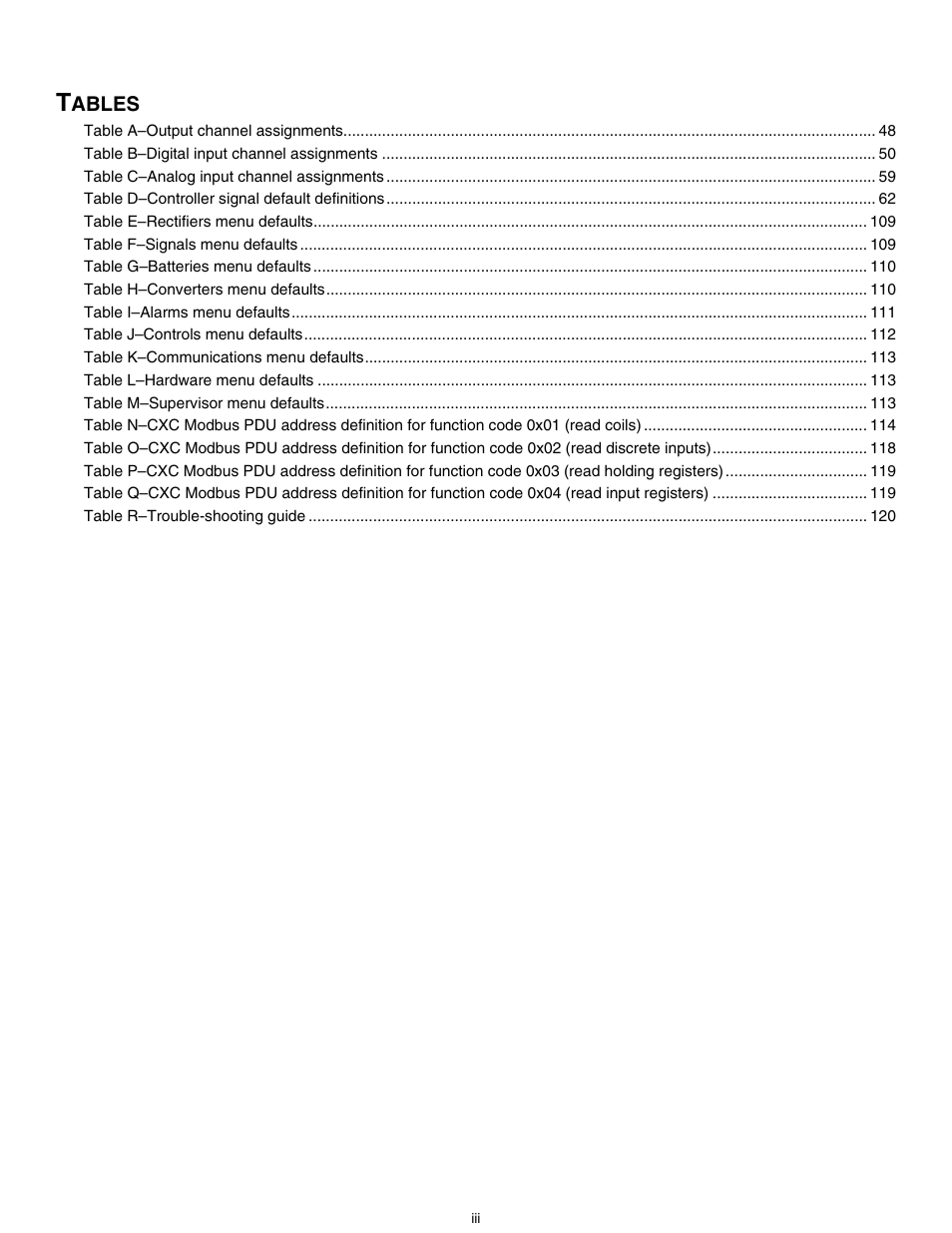 Ables | Alpha Technologies Cordex Controller Ver.2.0 User Manual | Page 5 / 126