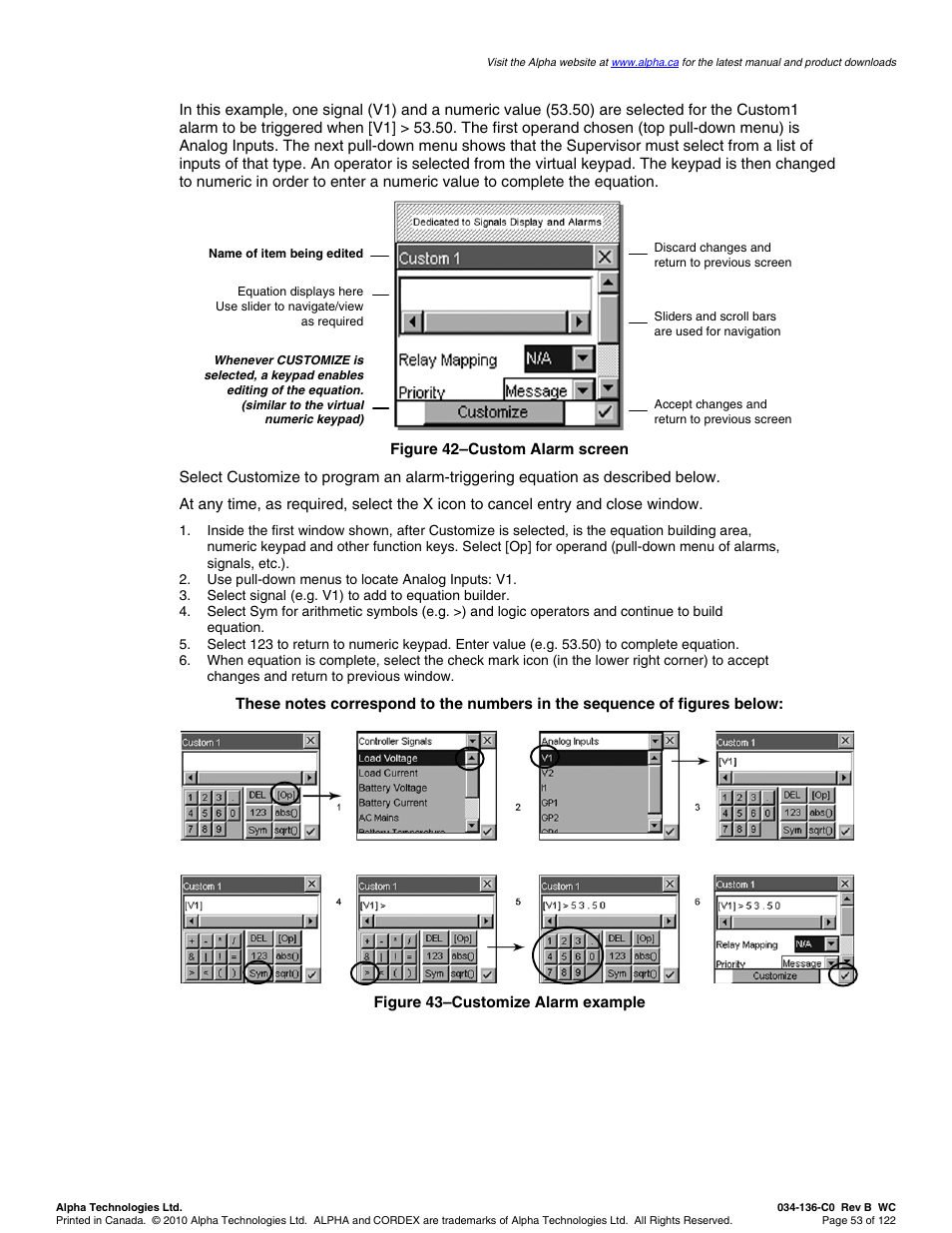 Alpha Technologies Cordex Controller Ver.2.0 User Manual | Page 55 / 126