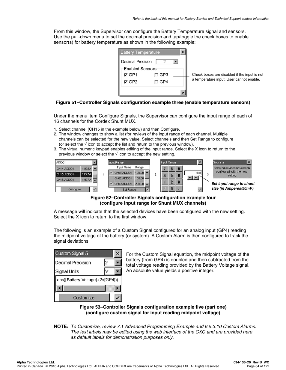 Alpha Technologies Cordex Controller Ver.2.0 User Manual | Page 66 / 126