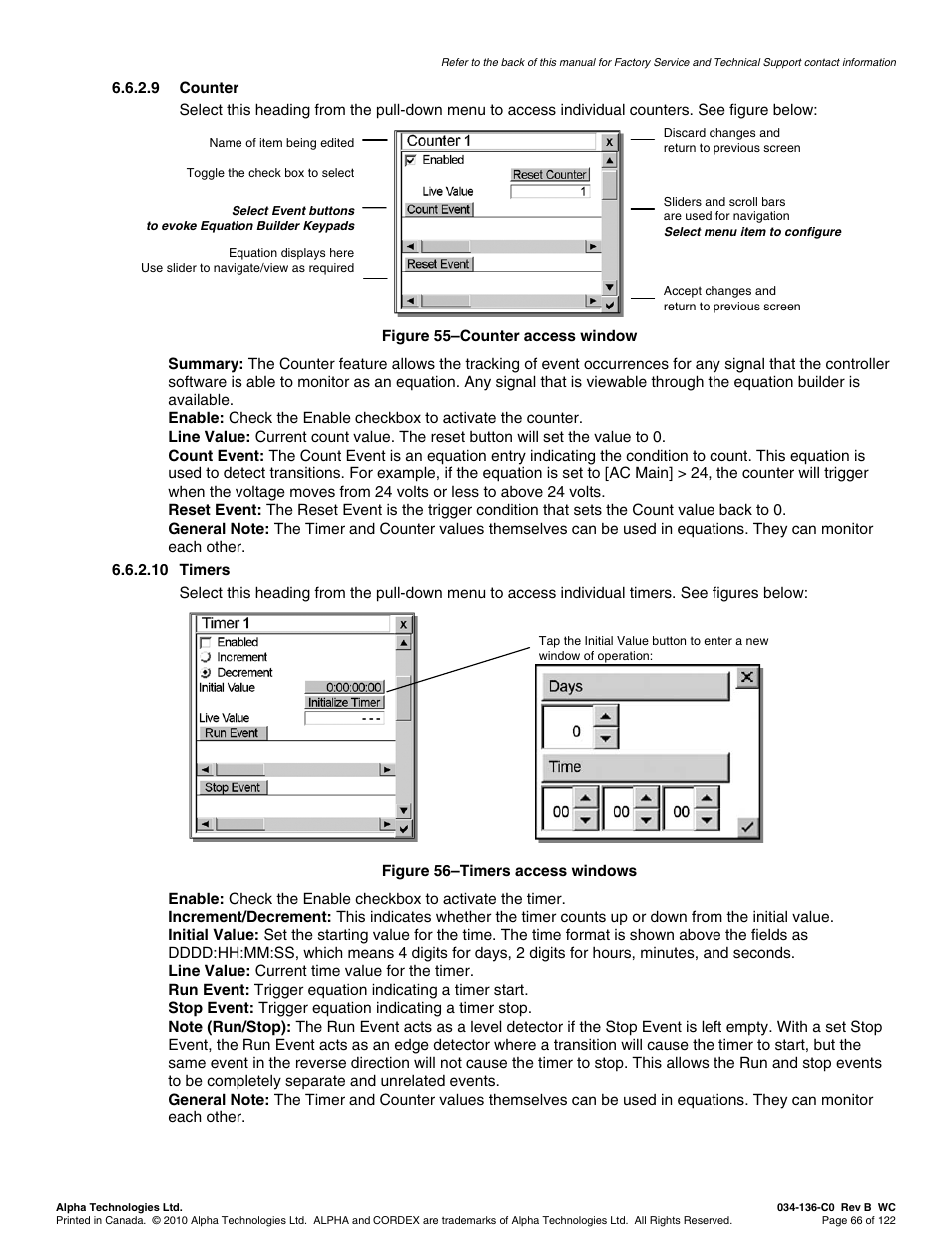 Alpha Technologies Cordex Controller Ver.2.0 User Manual | Page 68 / 126