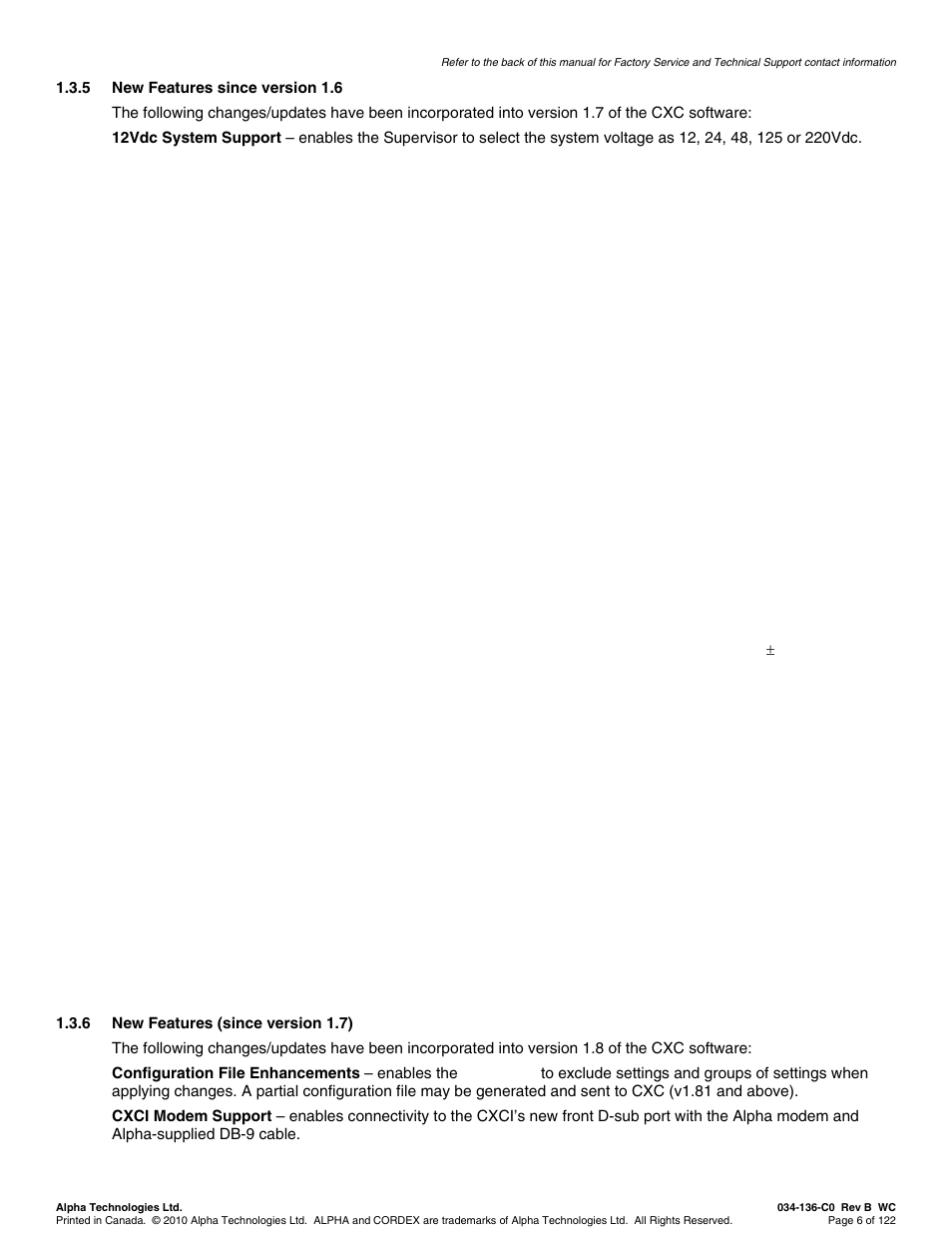 Alpha Technologies Cordex Controller Ver.2.0 User Manual | Page 8 / 126