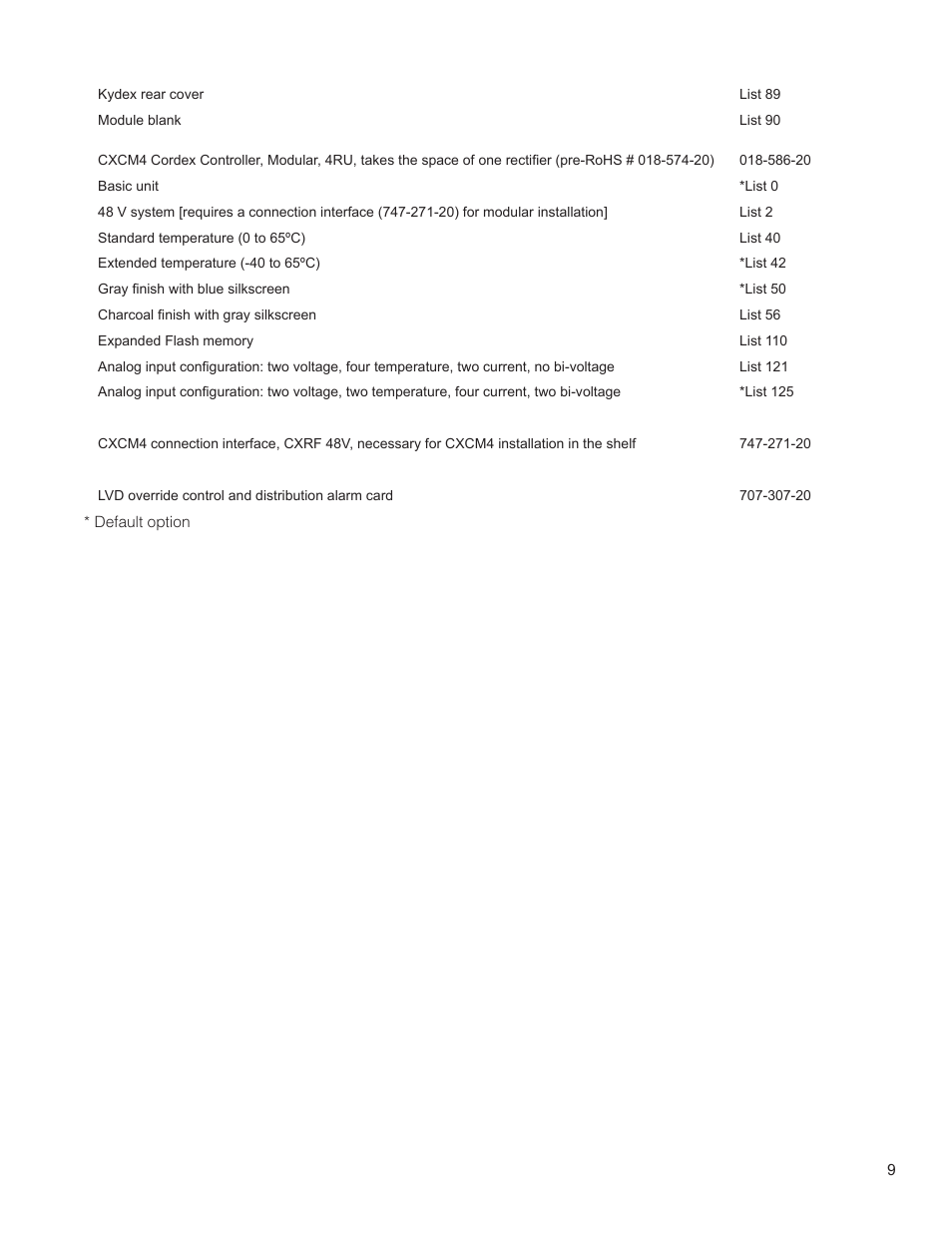 Alpha Technologies Cordex HP CXRF 48-12kW User Manual | Page 11 / 64