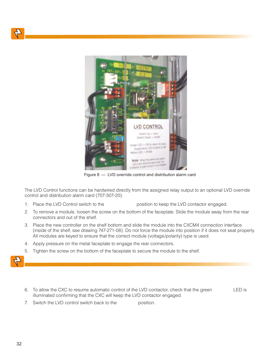 3 replacing the cxcm4 module | Alpha Technologies Cordex HP CXRF 48-12kW User Manual | Page 34 / 64