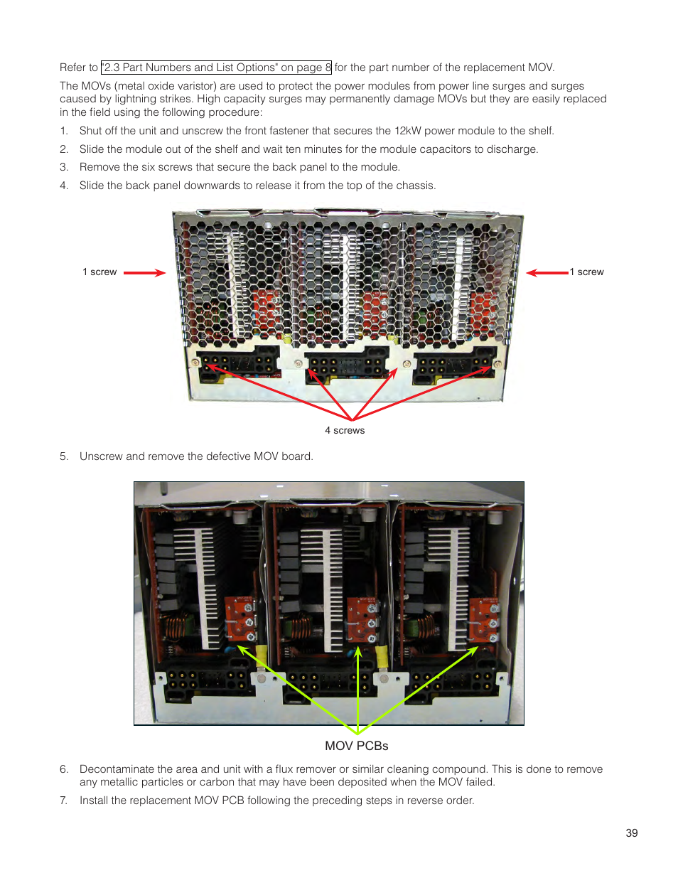 Alpha Technologies Cordex HP CXRF 48-12kW User Manual | Page 41 / 64