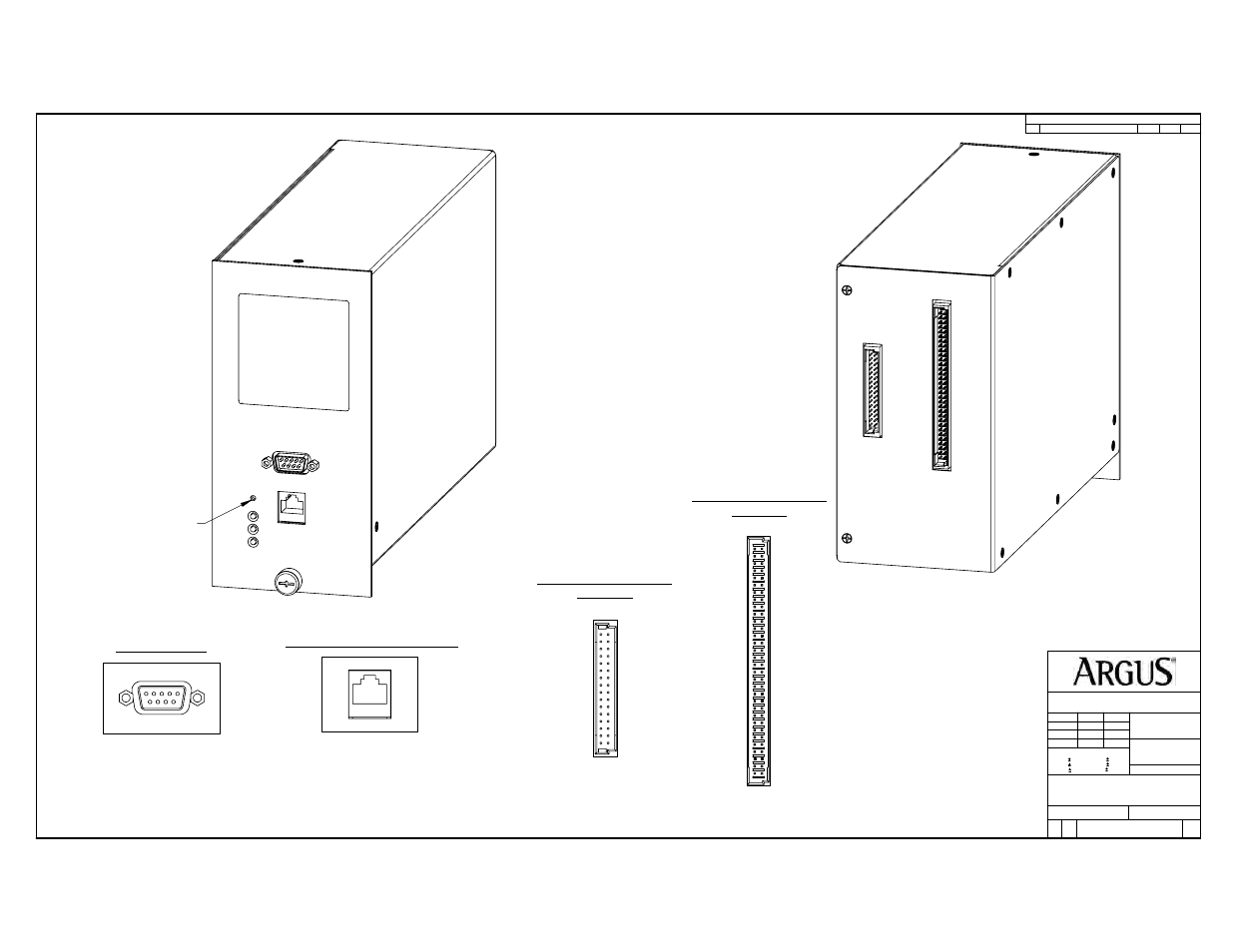 Db-9 pin out, 64 pin connector pin out, Ethernet rj-45 pin out | 32 pin connector pin out | Alpha Technologies Cordex HP CXRF 48-12kW User Manual | Page 61 / 64