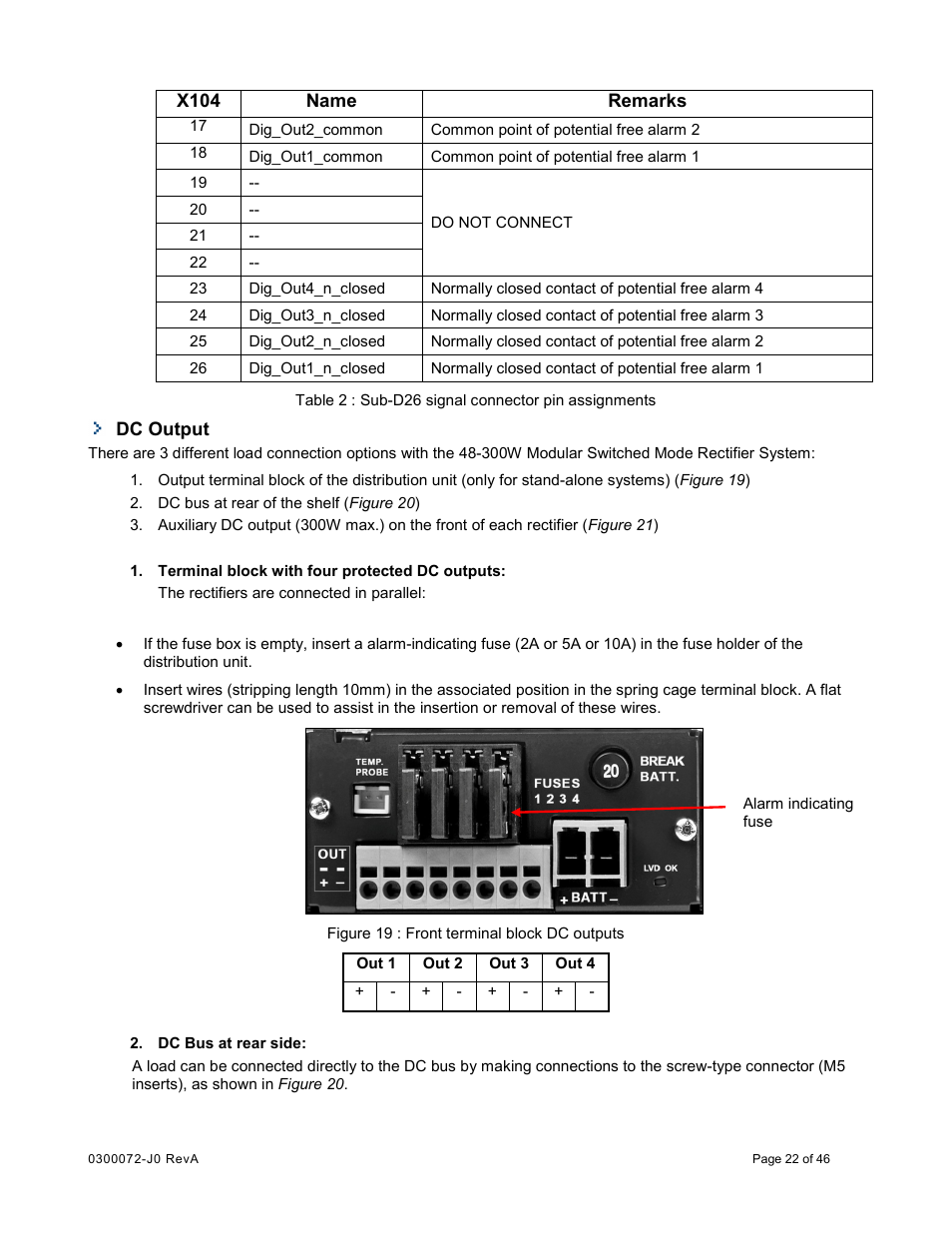 Alpha Technologies Cordex CXCRF 48-300W User Manual | Page 26 / 52
