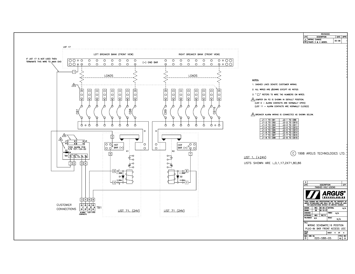 Alpha Technologies Plug-in Breaker Panel, Front Access User Manual | Page 11 / 20