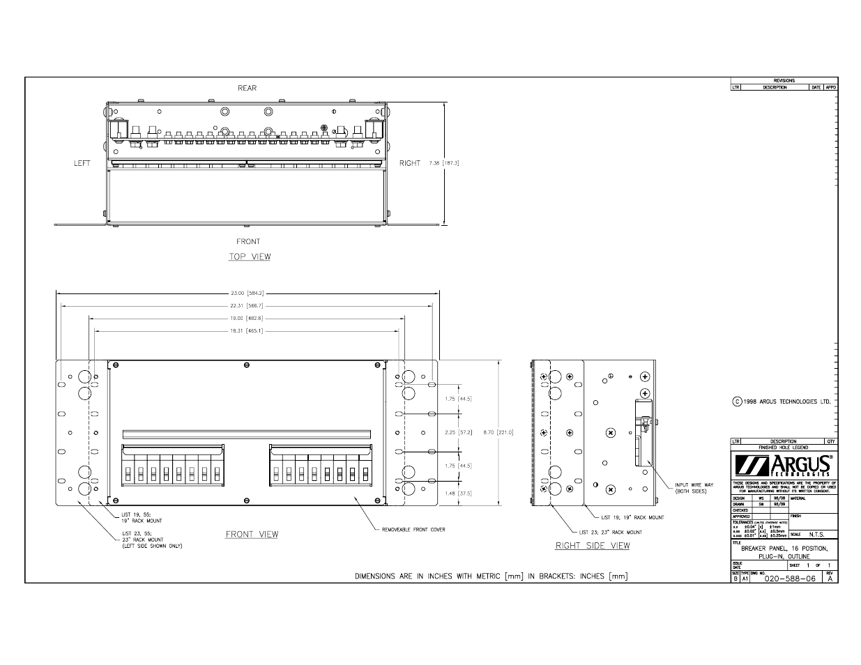 Alpha Technologies Plug-in Breaker Panel, Front Access User Manual | Page 12 / 20