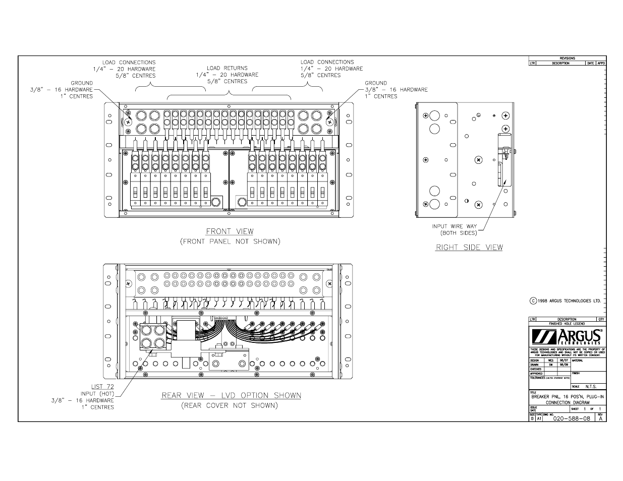 Alpha Technologies Plug-in Breaker Panel, Front Access User Manual | Page 13 / 20