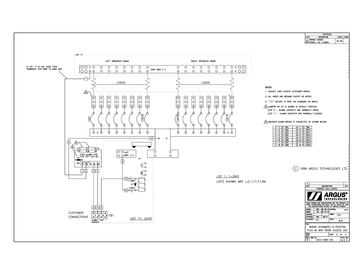 Alpha Technologies Plug-in Breaker Panel, Front Access User Manual | Page 9 / 20